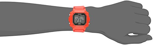 Casio Unisex F-108WHC-4ACF Classic Red Resin Band Watch