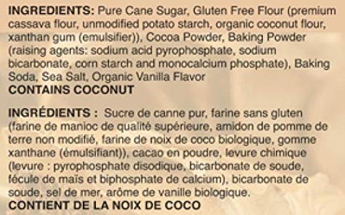 XO Baking Co. Chocolate Cake Mix - Flavorful Non-GMO Certified Chocolate Cake Baking Mix - No Preservatives or Artificial Flavors (1 Pack)