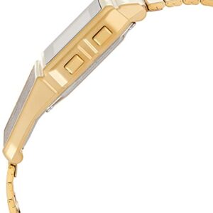 Casio #DBC611G-1D Men's Gold Tone 25 Memory Calculator Databank Watch