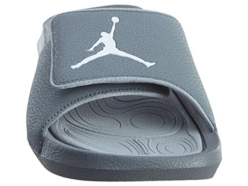 Nike Jordan Men's Jordan Hydro 6 Cool Grey/White/Wolf Grey Sandal 13 Men US