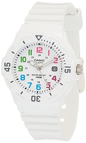 Casio LRW200H-7B Women's Dive Surf Series Sports White Dial White Strap Date Watch