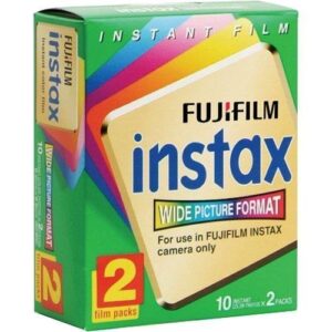 fuji wide instant color film instax for 200/210 cameras - 4 twin packs - 80 prints