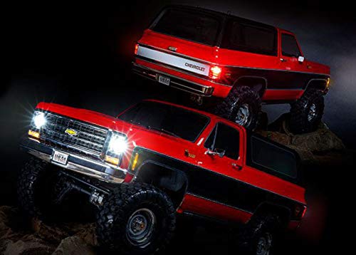 Traxxas 8038 Radio Control TRX-4 Chevrolet K5 Blaser Realistic Waterproof Bright LED Full Light Kit with High and Low Headlight Function
