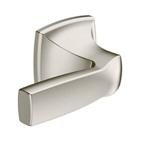 moen yb5101bn voss toilet tank lever, brushed nickel 6.57 x 2.68 x 4.06 inches