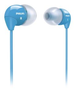 philips she3590bl/28 in-ear headphones - blue
