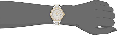 TAG Heuer Women's WAH1221.BB0865 Formula 1 Two-Tone Bracelet Watch with White Ceramic and Diamonds