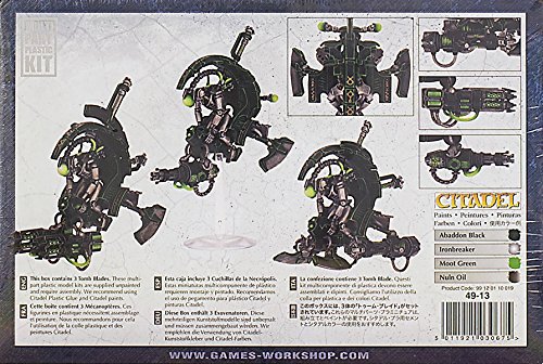 Games Workshop 99120110019" Necron Tomb Blades Tabletop and Miniature Game