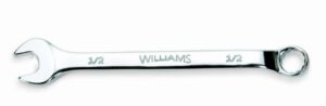 williams 11954 combination wrench offset, 1/2-inch, high polish chrome finish