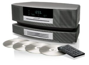 wave® music system iii with multi-cd changer - titanium silver
