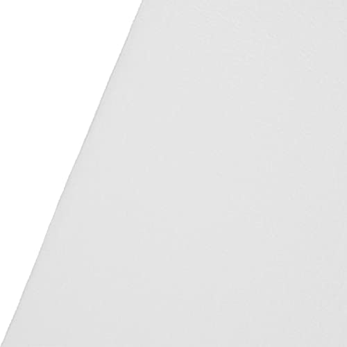 Westcott X-Drop Wrinkle-Resistant 5' x 7' (1.52 x 2.13m) Backdrop for Headshots, Photoshoots & Product Photos - Portable and Travel Friendly (High Key White)