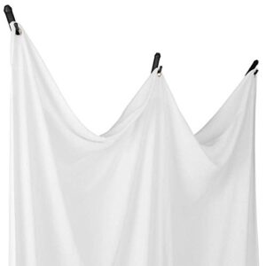 Westcott X-Drop Wrinkle-Resistant 5' x 7' (1.52 x 2.13m) Backdrop for Headshots, Photoshoots & Product Photos - Portable and Travel Friendly (High Key White)