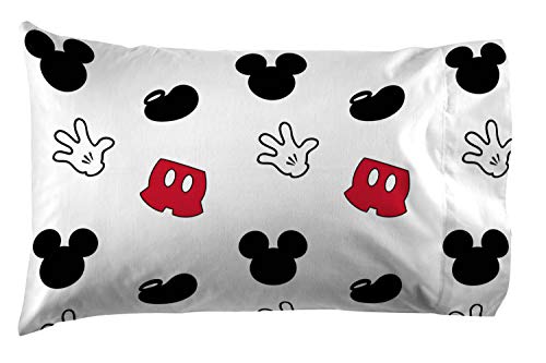 Jay Franco Disney Mickey Mouse Cute Faces 4 Piece Twin Bed Set - Includes Comforter & Sheet Set - Super Soft Fade Resistant Polyester - (Official Disney Product)