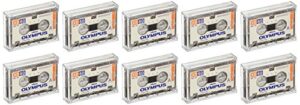 olympus xb-60 sb / 10 pack standard blank microcassette tapes mc-60