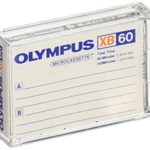 Olympus XB-60 SB / 10 Pack Standard Blank Microcassette Tapes MC-60