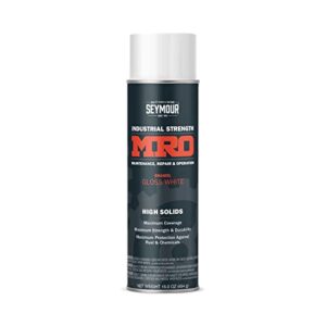 SEYMOUR 620-1413 Industrial MRO High Solids Spray Paint, Gloss White 16 Ounce (Pack of 1)