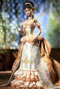 barbie orange pekoe limited edition porcelain doll victorian tea collection