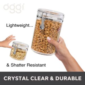 Oggi Food Storage Container, 59-Ounce, Clear