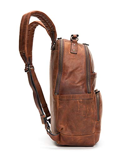 FRYE Logan Backpack Backpack Cognac Antique Pull Up One Size