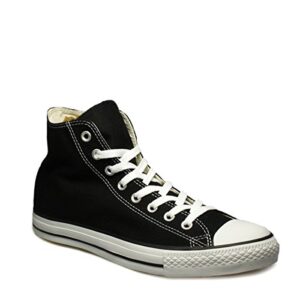 Converse Chuck Taylor All Star Canvas High Top,Black/White, 9 Women/7 Men