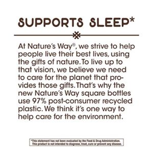 Natures Way Melatonin Lozenge, Supports Sleep*, Vegan, 100 Lozenges