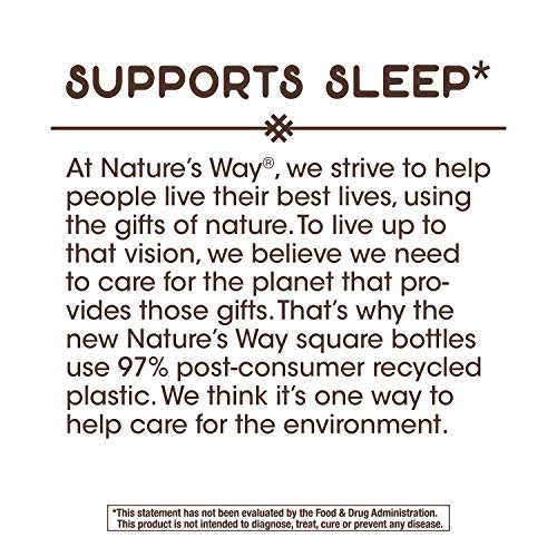 Natures Way Melatonin Lozenge, Supports Sleep*, Vegan, 100 Lozenges