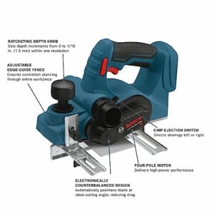 BOSCH Bare-Tool PLH181B 18-Volt Lithium-Ion Cordless Planer