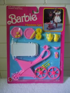 barbie hostess set (arco toys 1989)