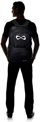 Black Classic Backpack - White Logo