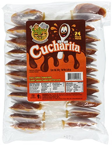 Spoon Hot Candy Tamarind Flavor Candy(cucharita Con Tamarindo)