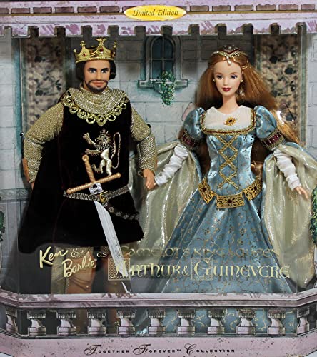 Ken & Barbie As Camelot's King & Queen Arthur & Guinevere / Together Forever Collection Limited Edition # 23880