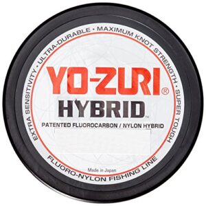yo-zuri hybrid 600-yard fishing line, clear, 10-pound