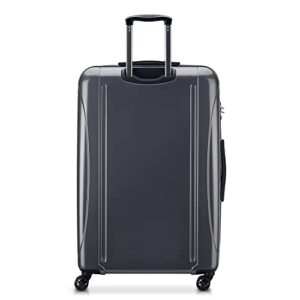 DELSEY Paris Helium Aero Hardside Expandable Luggage with Spinner Wheels, Titanium, Checked-Large 29 Inch