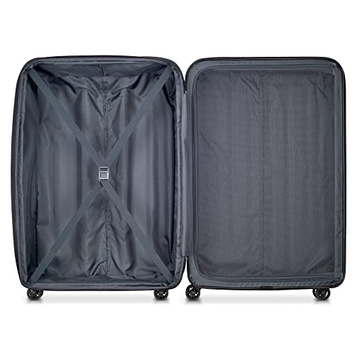 DELSEY Paris Helium Aero Hardside Expandable Luggage with Spinner Wheels, Titanium, Checked-Large 29 Inch