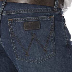 Wrangler mens 20x 01 Competition Relaxed Fit jeans, River Wash, 34W x 34L US