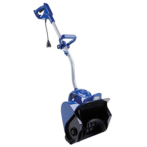 Snow Joe 324E 11-Inch 10 Amp Electric Snow Shovel w/Headlights, Blue