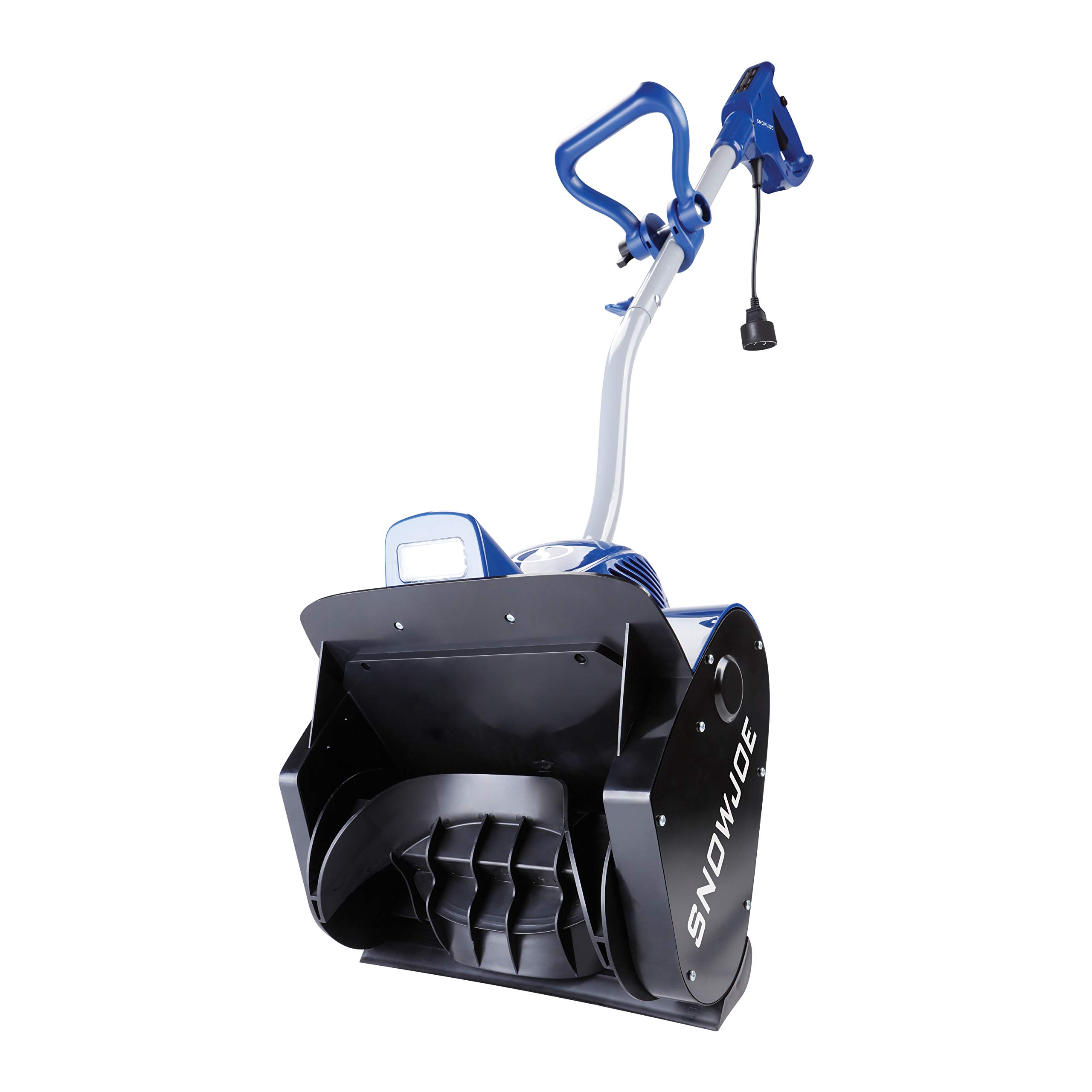 Snow Joe 324E 11-Inch 10 Amp Electric Snow Shovel w/Headlights, Blue