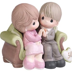 Precious Moments, Through The Years - 50th Anniversary, Bisque Porcelain Figurine, 123021