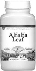 terravita alfalfa leaf powder (4 oz, zin: 510946)