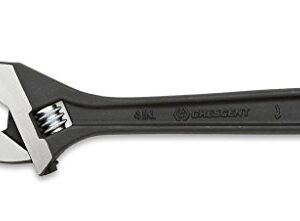 Crescent 4" Adjustable Black Oxide Wrench - Carded - AT24VS