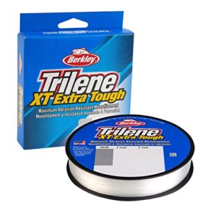 berkley trilene® xt®, clear, 10lb | 4.5kg, 300yd | 274m monofilament fishing line, suitable for saltwater and freshwater environments