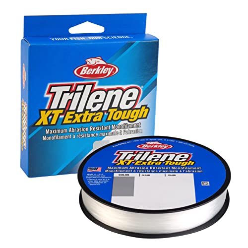 Berkley Trilene® XT®, Clear, 10lb | 4.5kg, 300yd | 274m Monofilament Fishing Line, Suitable for Saltwater and Freshwater Environments