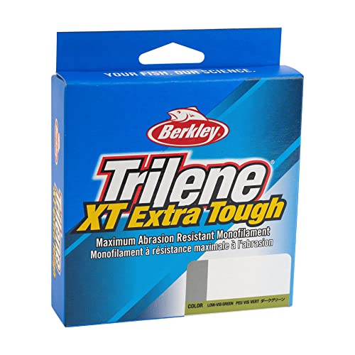 Berkley Trilene® XT®, Low-Vis Green, 14lb | 6.3kg, 300yd | 274m Monofilament Fishing Line, Suitable for Saltwater and Freshwater Environments