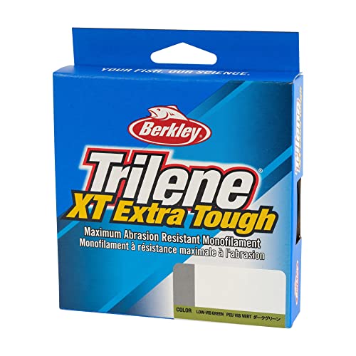 Berkley Trilene® XT®, Low-Vis Green, 14lb | 6.3kg, 300yd | 274m Monofilament Fishing Line, Suitable for Saltwater and Freshwater Environments