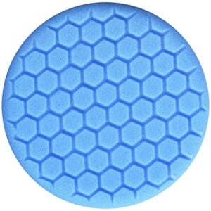 chemical guys bufx_105hex6 blue light polishing/finishing pad (6.5 inch pad made for 6 inch backing plates)
