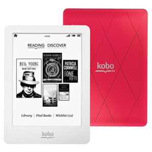 kobo ebok glo ereader pink ebook readers