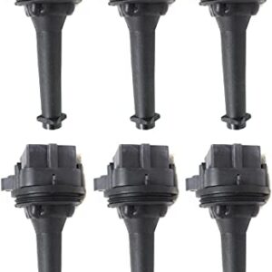 Evan Fischer Ignition Coil SET Compatible with 2003-2006 Volvo XC90, Fits 2001-2009 Volvo S60, Fits 2003-2007 Volvo XC70, Fits 1999-2006 Volvo S80, Fits 1999-2007 Volvo V70