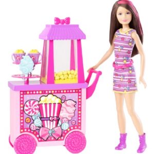 Mattel Barbie Sisters Popcorn and Souvenirs Playset