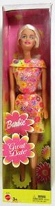barbie great date floral dress doll