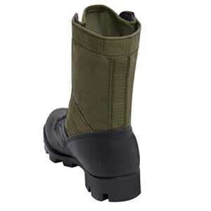 Rothco 8'' GI Type Jungle Boot, Olive Drab, WDE/10