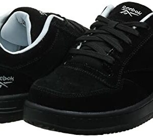 Reebok mens Soyay Safety Toe Skateboard Work Industrial Construction Shoe, Black, 12 US